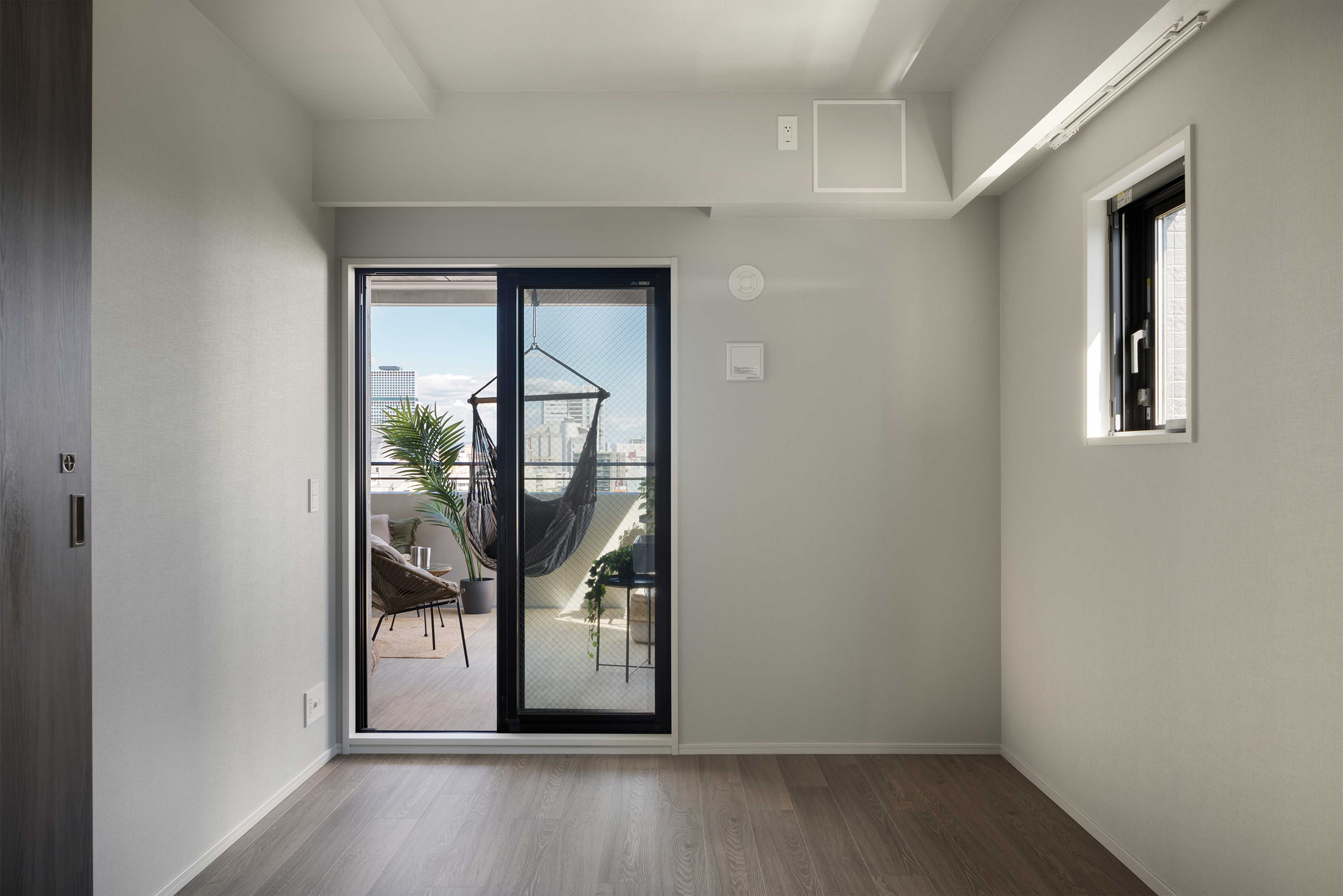 居室から出入りが可能な動線