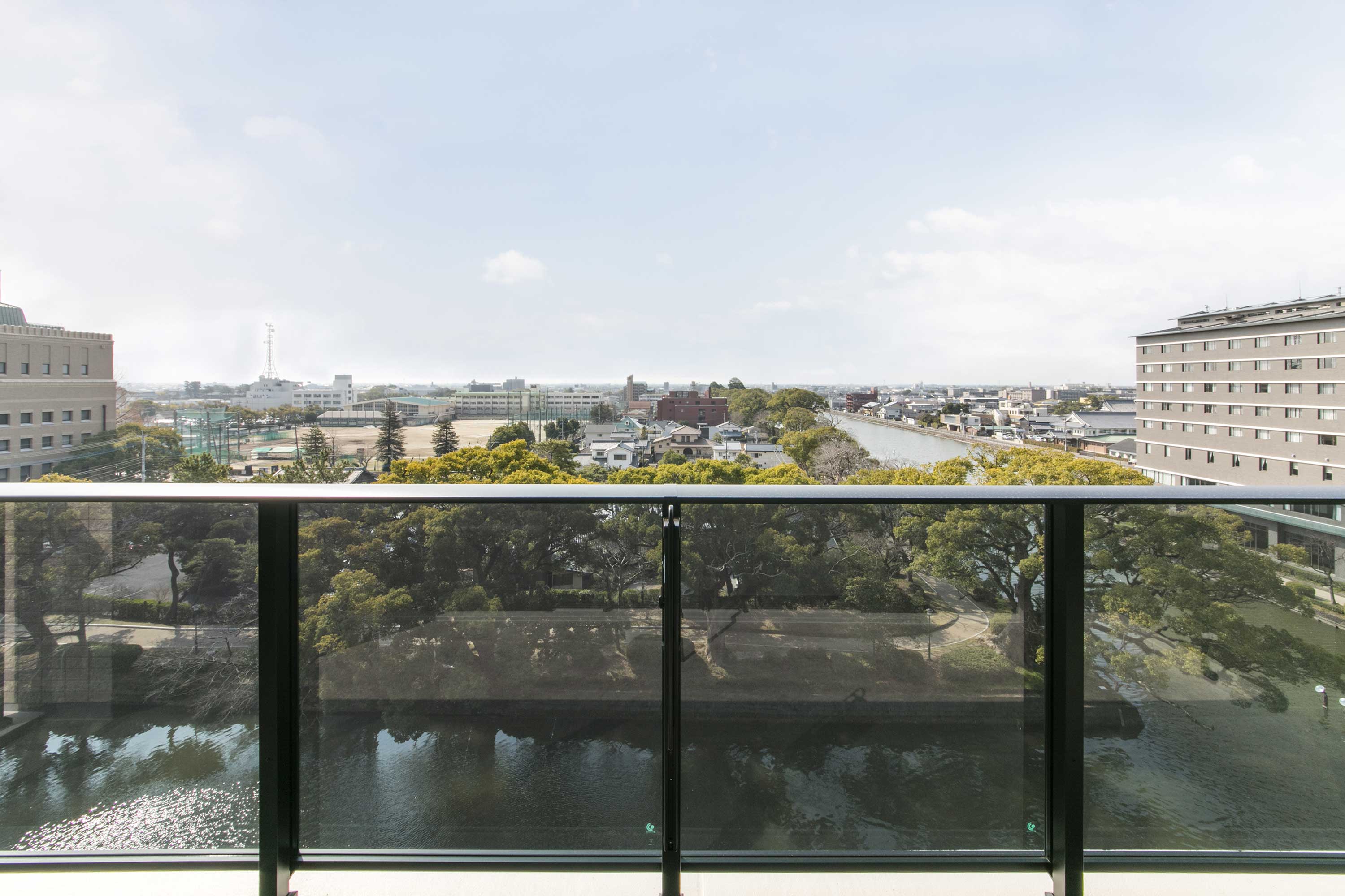 バルコニーからの景色