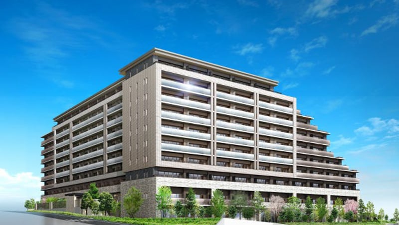Condominium apartments for seniors “DUO SCENE” series