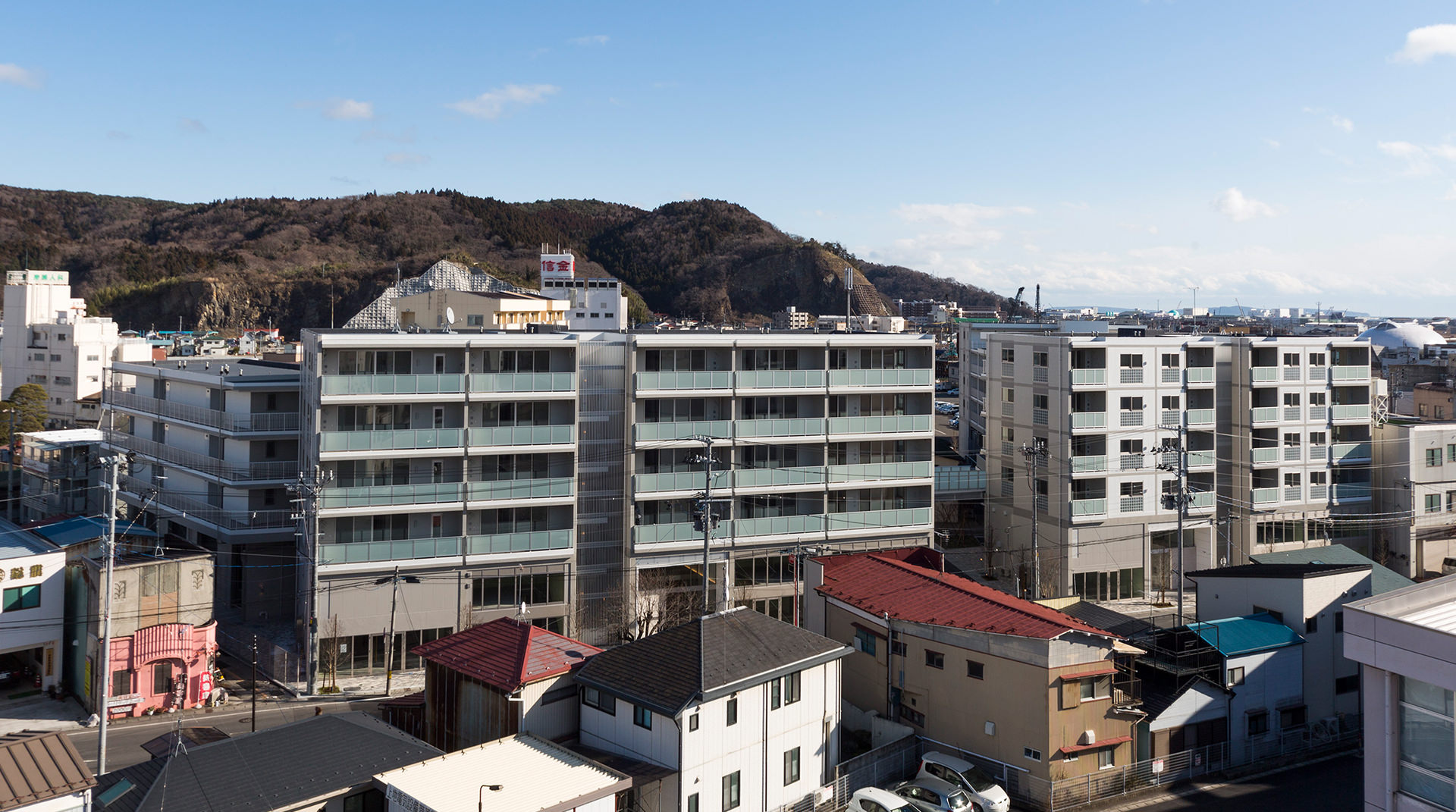 暮らしの灯りをともす、まちなか再生と震災復興。