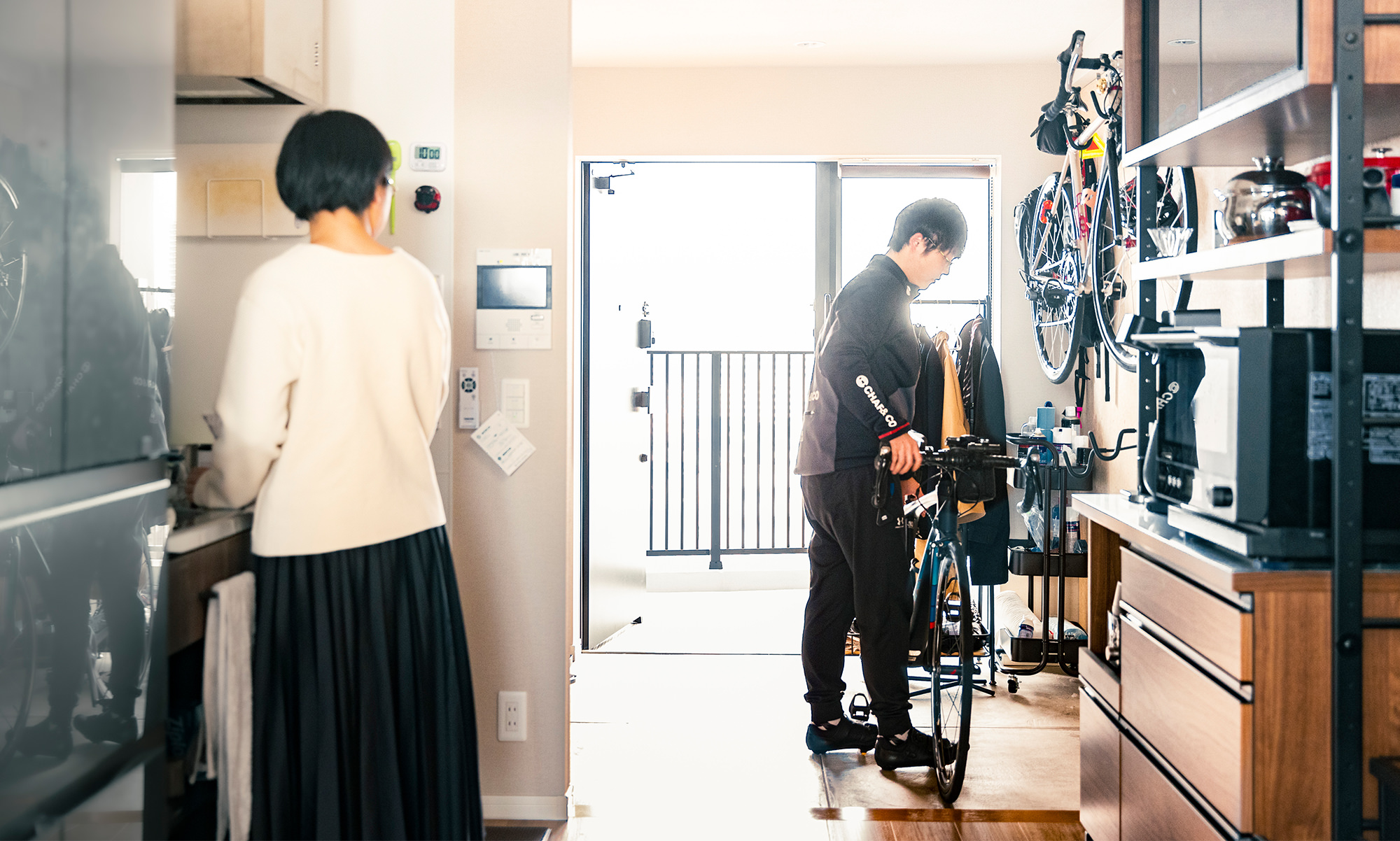 大切な自転車と、毎日を楽しく快適に暮らす。