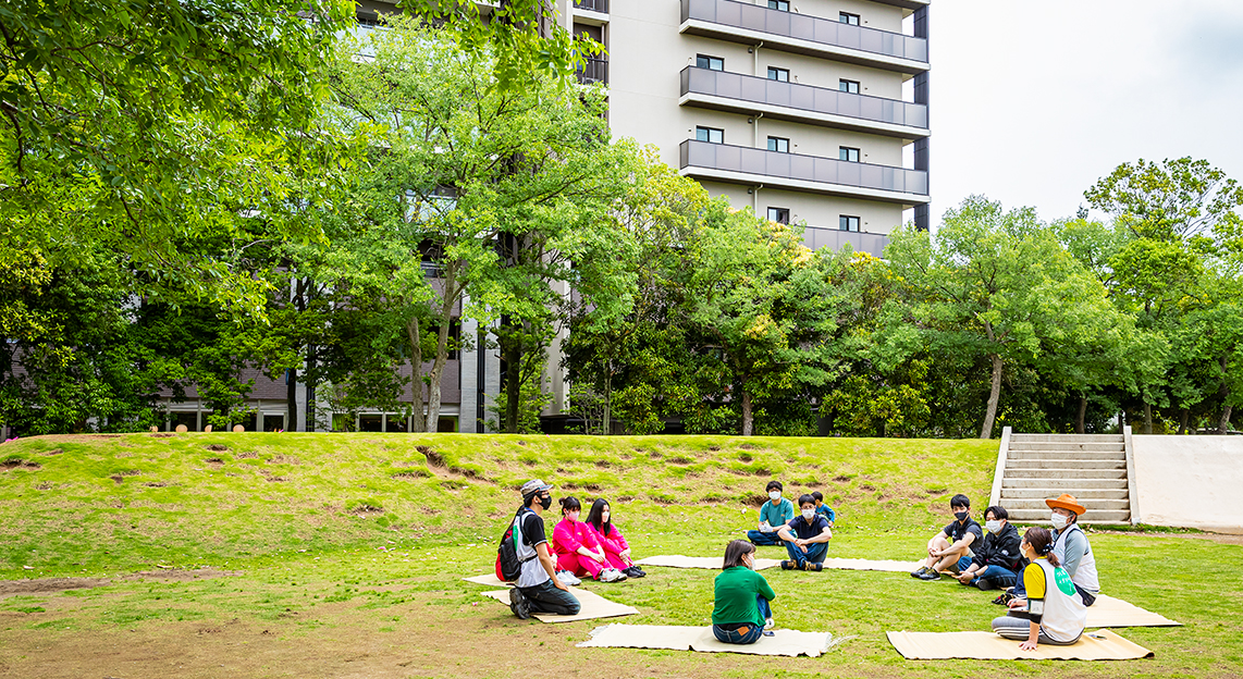 広いリビングで過ごすことが毎日のしあわせな時間。